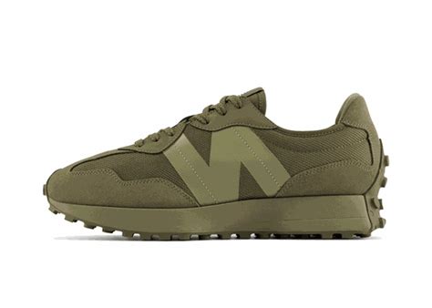 new balance 327 army green